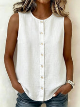 Women's Crew Neck Sleeveless Vest