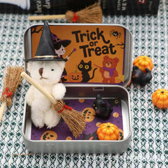 Halloween Bear in a Box for Trick or Treat