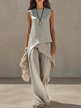 Women's Minimalist High-end Draped Set