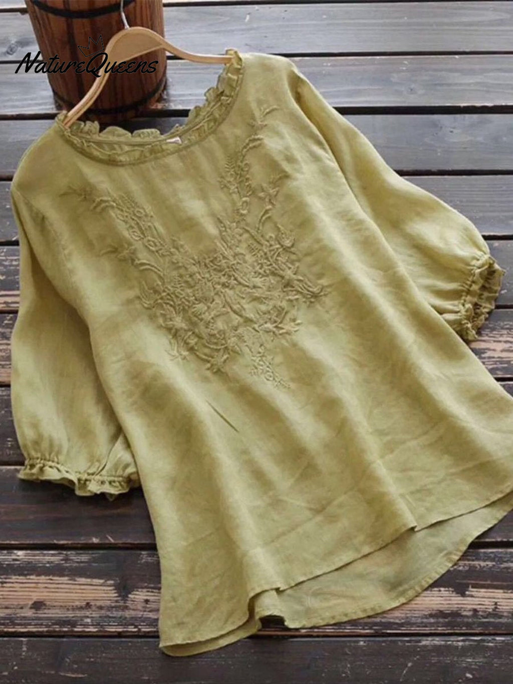 Women'sEmbroidery CasualTop
