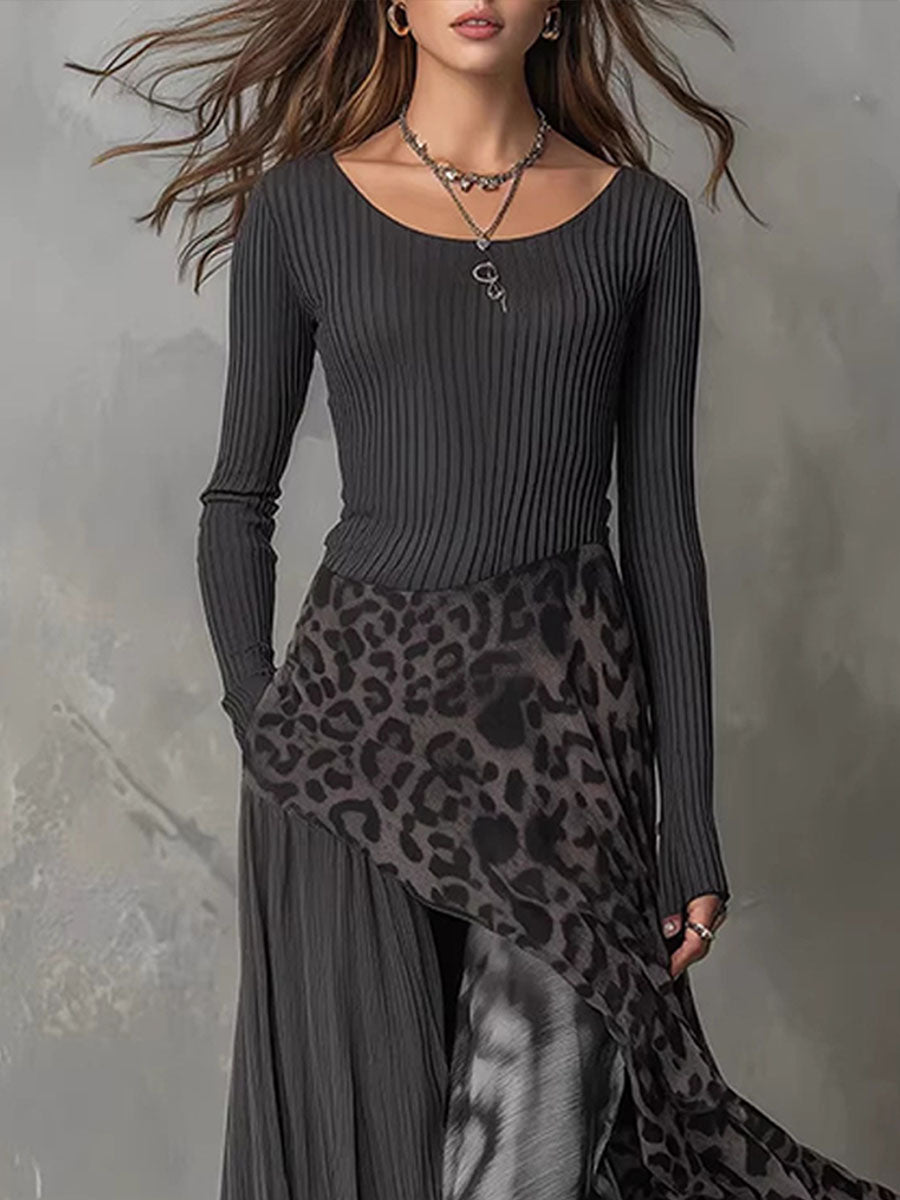 Women's Bohemian Print Maxi Dress
