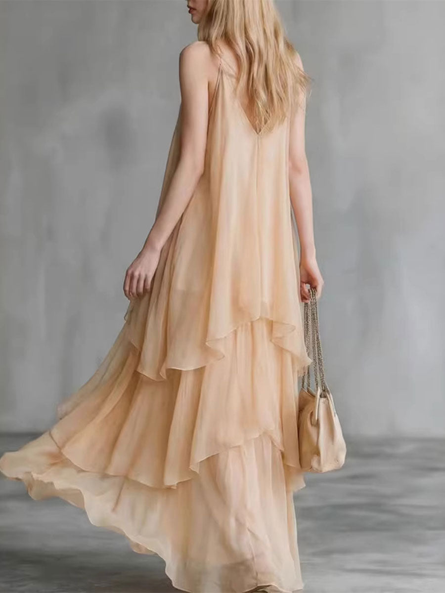 Women's Spring/summer Sleeveless Strappy Dress