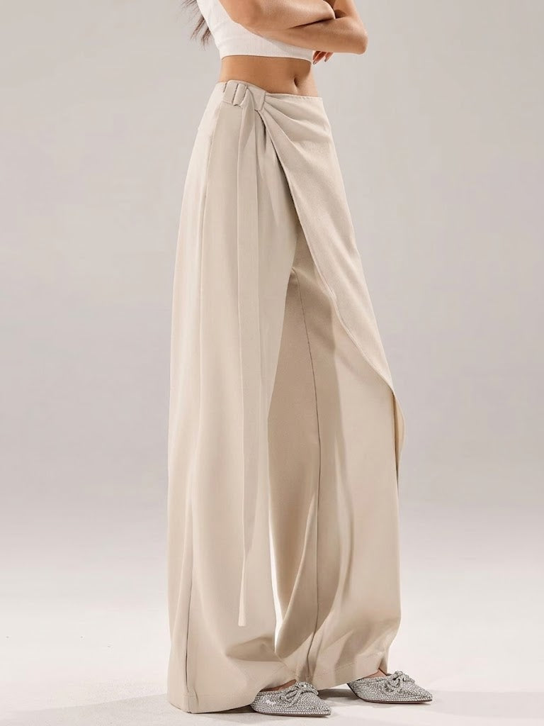 Stylish Casual Straight-leg Trousers