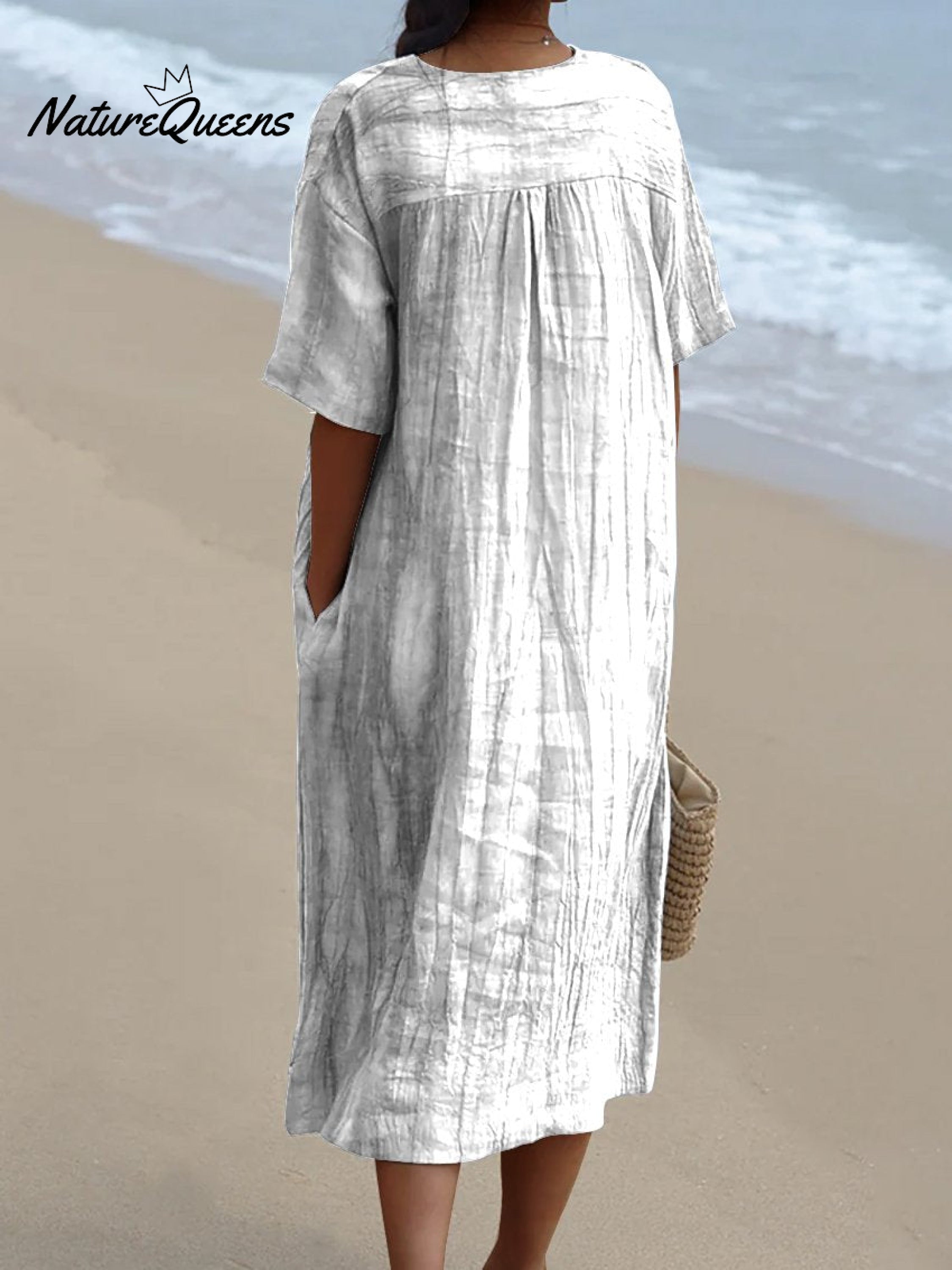 Women's Tinned Sardines Watercolor Vintage Art Print Flowy Dress