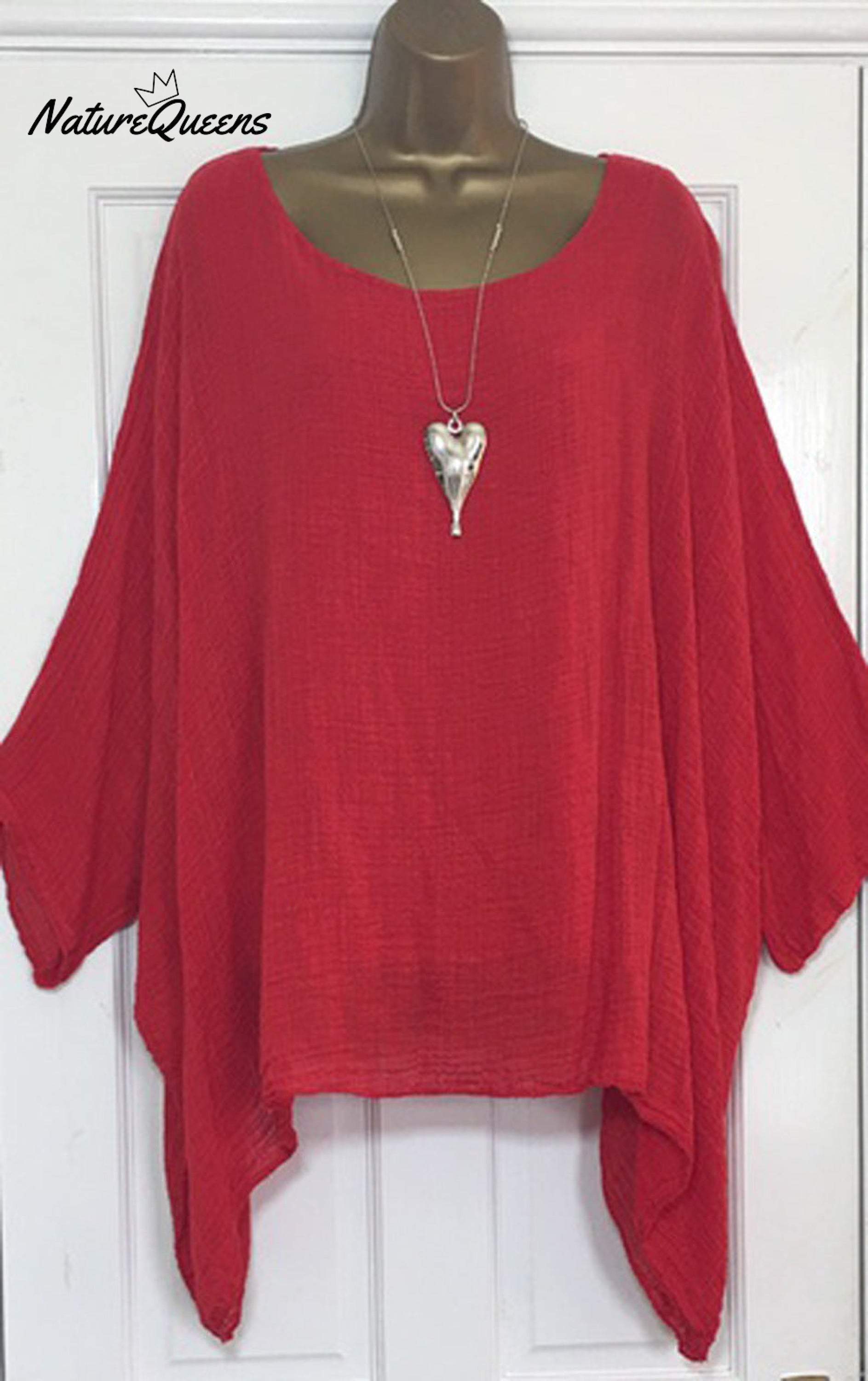 Women'sIrregular Solid Color Casual Shirt