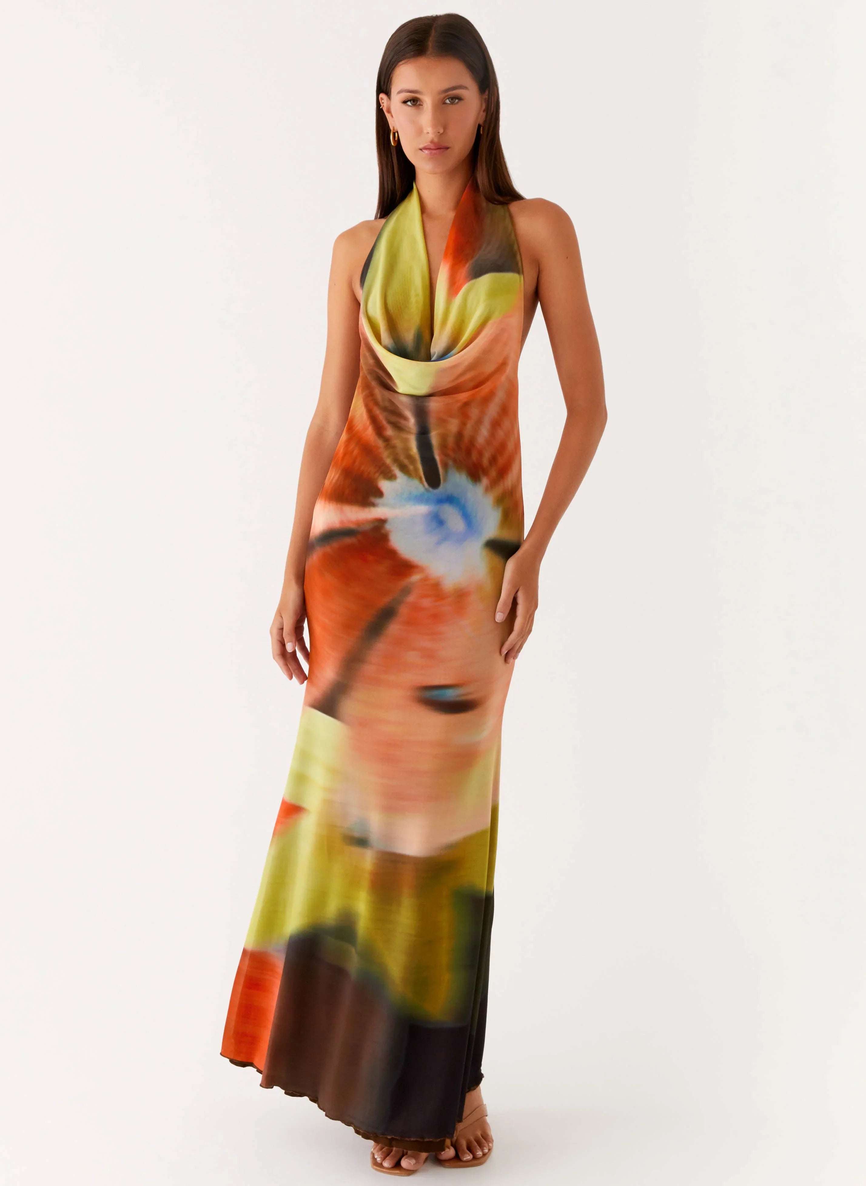 Raellia Maxi Dress - Moody Floral