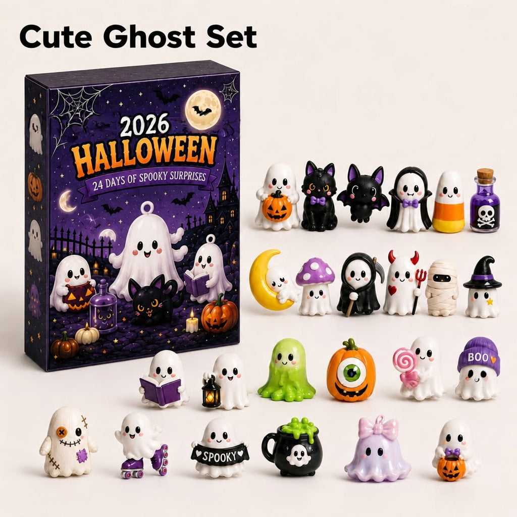 2026 Halloween 24Days Little Reaper Advent Calendar(26 * 18 * 3CM)