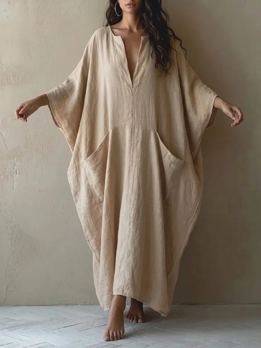 Women's Bohemian Style Loose And Comfortable Dress