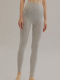 Women Winter Warm Pure Color High-Waist Leggings