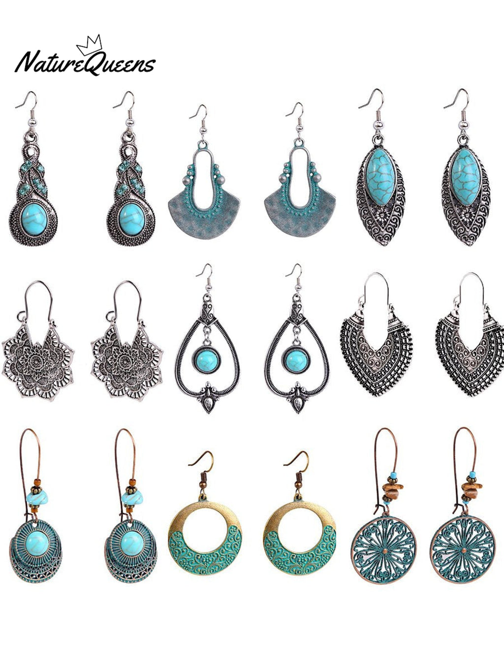 Boho Vintage Earrings