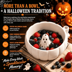 Halloween Pumpkin Berry Swirl Bowl