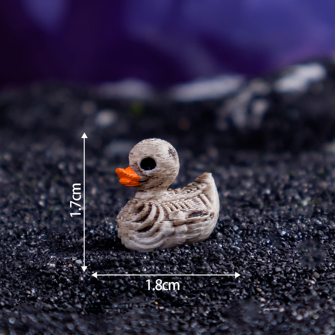 10pcs Halloween Skull Duck Skeleton Holiday Party Craft Decorations