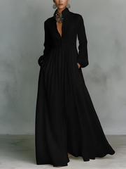 Elegant Romantic Vacation Maxi Dress