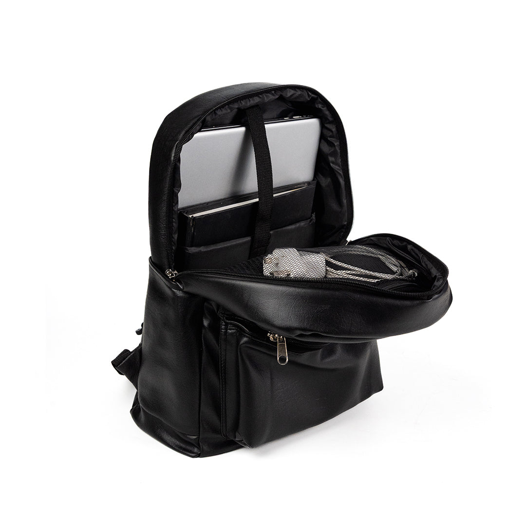 PREMIUM LEATHER BACKPACK + Anti Theft Keyless Lock