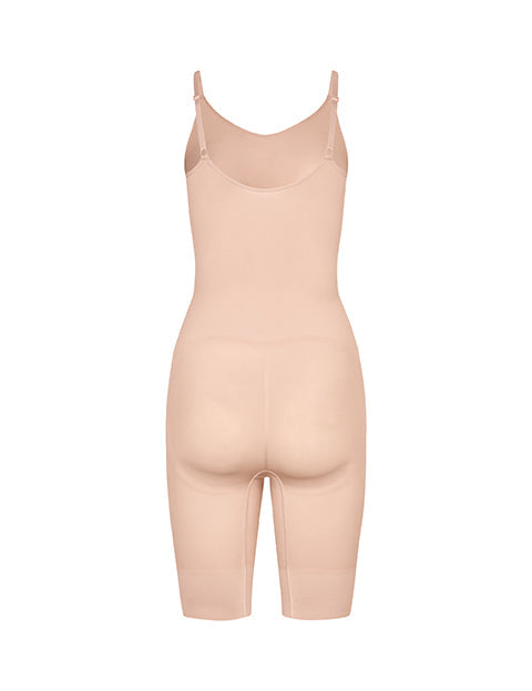 Honigfarbener Shapewear-Body – Staubrose