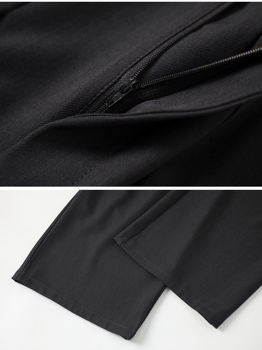 Stylish Casual Straight-leg Trousers