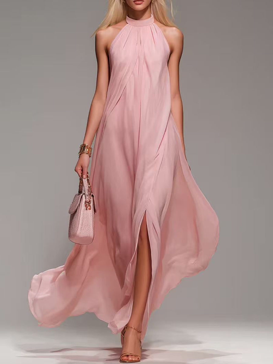 Women's Halter-neck Backless Dress