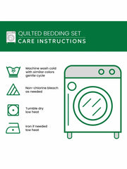 Sunlit Fields 3-Piece Quilted Bedding Set