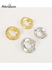 Retro Large Circle Earrings